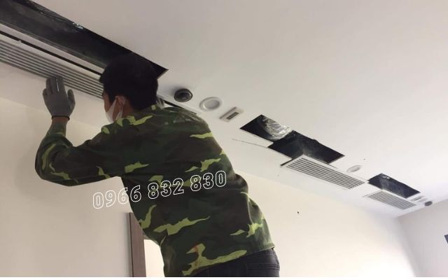 Sửa điều hòa âm trần Fujitsu tại Đông Anh